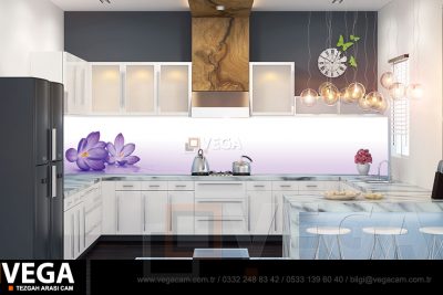 Vega Cam Tezgah Arası Cam Modelleri