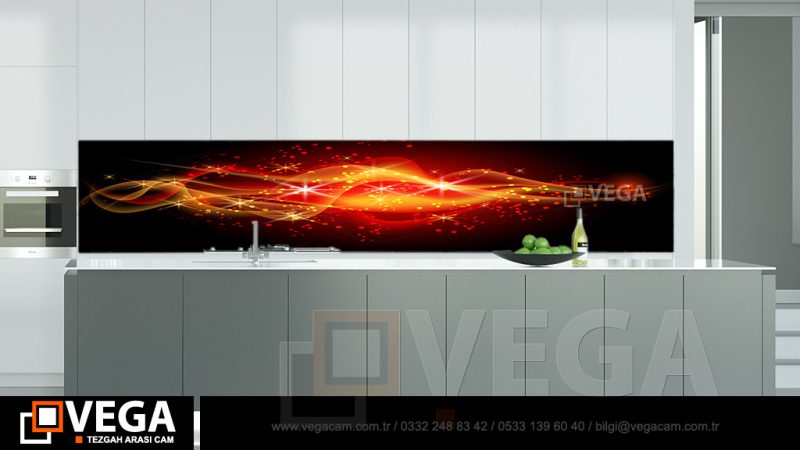 Vega Cam Tezgah Arası Cam Modelleri