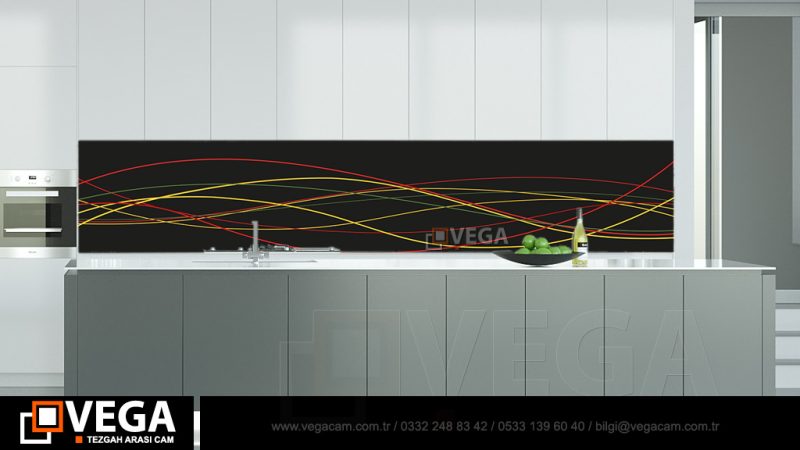 Vega Cam Tezgah Arası Cam Modelleri