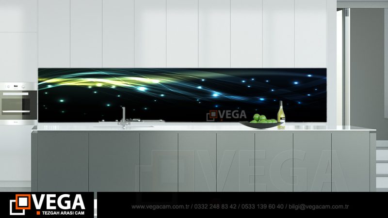 Vega Cam Tezgah Arası Cam Modelleri
