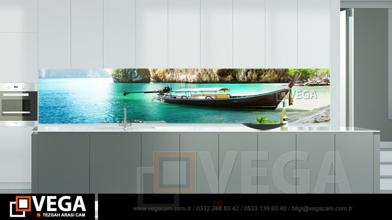 Vega Cam Tezgah Arası Cam Modelleri