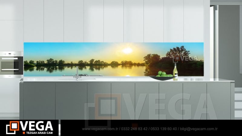 Vega Cam Tezgah Arası Cam Modelleri