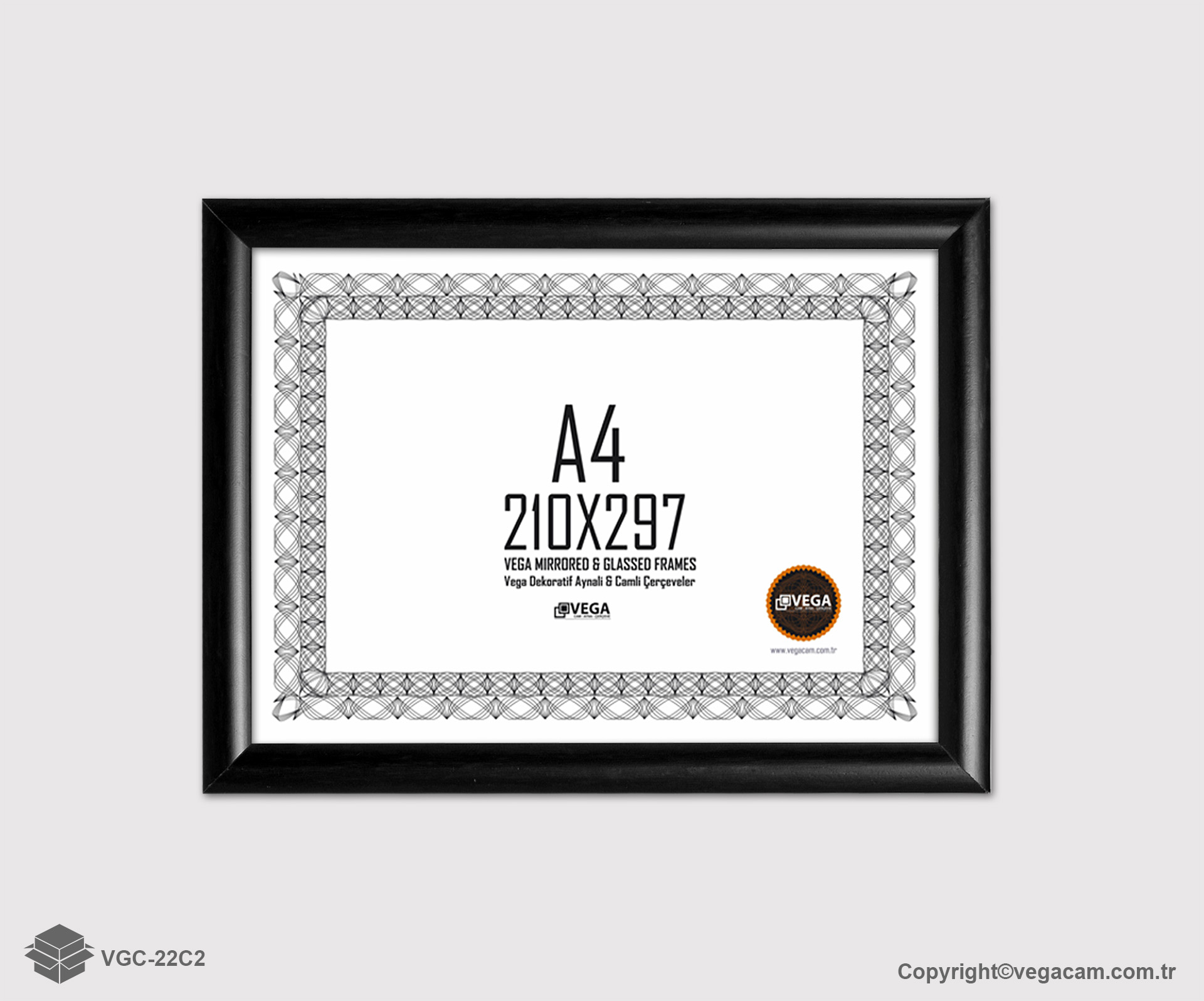 Diploma Sertifika Çerçesi A4 Diploma Sertifika Çerçevesi VGC22C4