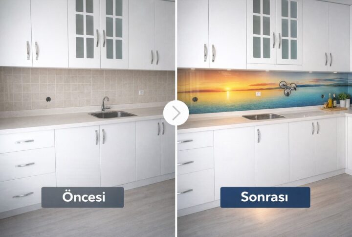 Tezgah Arası Cam Panelleri